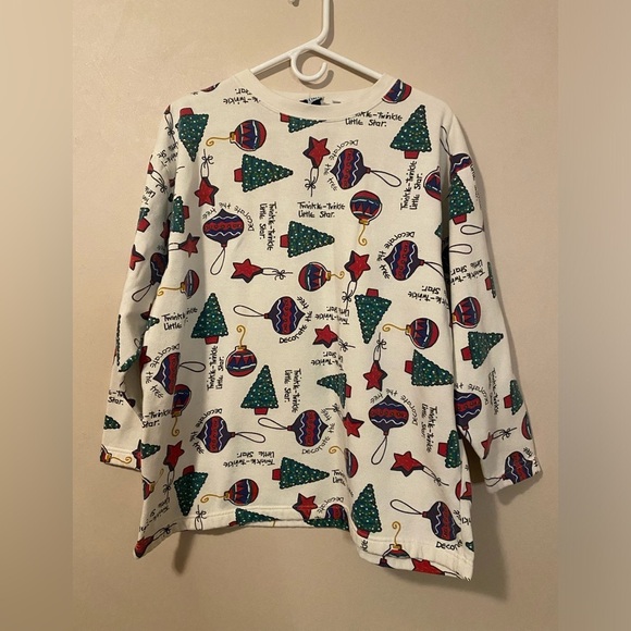 Vintage Christmas sweatshirt size large - Picture 1 of 8